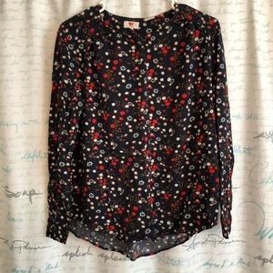 Floral Levi’s blouse